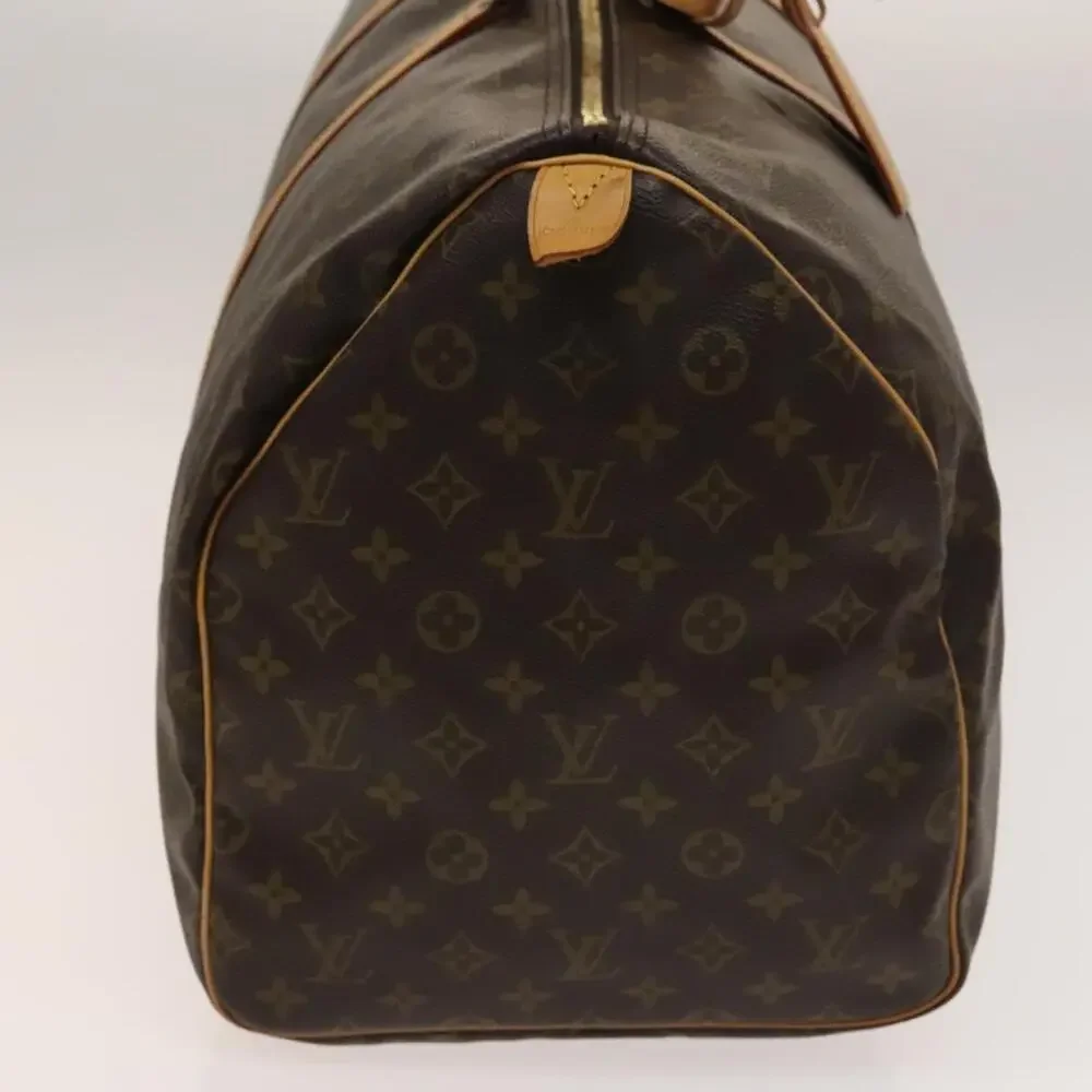 LOUIS VUITTON Monogram Keepall 55 Boston Bag M41424